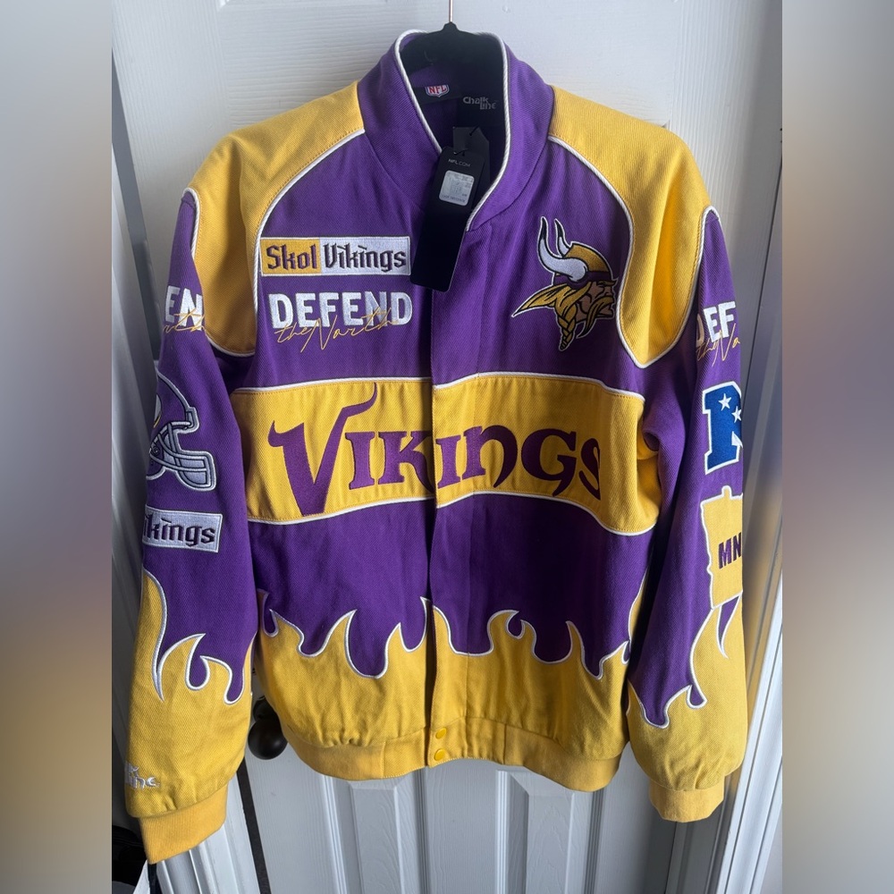 Chalk Line Minnesota Vikings Premium Racing Jacket